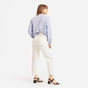 Everlane Corduroy Straight Leg Bone Pants
